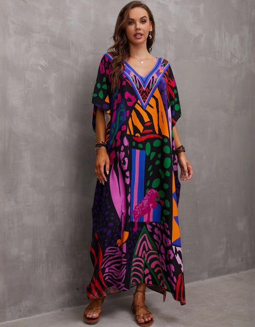 Load image into Gallery viewer, Hawaiian-style Beach Cover-up Skirt Bikini Swimsuit
