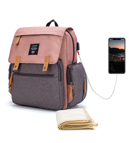 LEQUEEN Multifunctional Large Capacity Mummy Bag