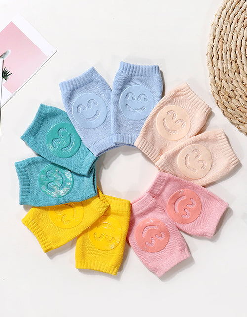 Load image into Gallery viewer, Summer Terry Baby Socks Knee Pads
