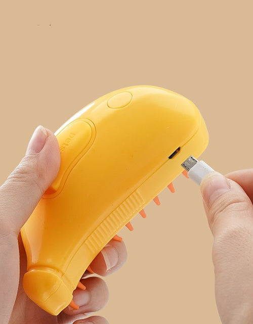 Load image into Gallery viewer, 3 In 1 Pet Steam Brush Cat Dog Cleaning Steamy Spray Massage Beauty Comb Hair Removal Grooming Supplies Pets Accessories
