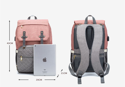 Load image into Gallery viewer, LEQUEEN Multifunctional Large Capacity Mummy Bag
