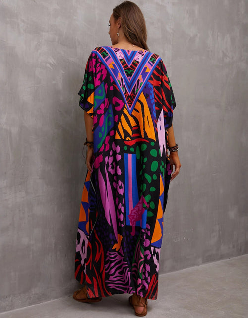 Load image into Gallery viewer, Hawaiian-style Beach Cover-up Skirt Bikini Swimsuit
