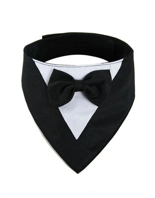Load image into Gallery viewer, Pet Triangle Bib Bow Saliva Towel Pet Collar Dog Clothing Cat Puppy Scarf Bib Dogs Pets Accessories Dog Collar Harness
