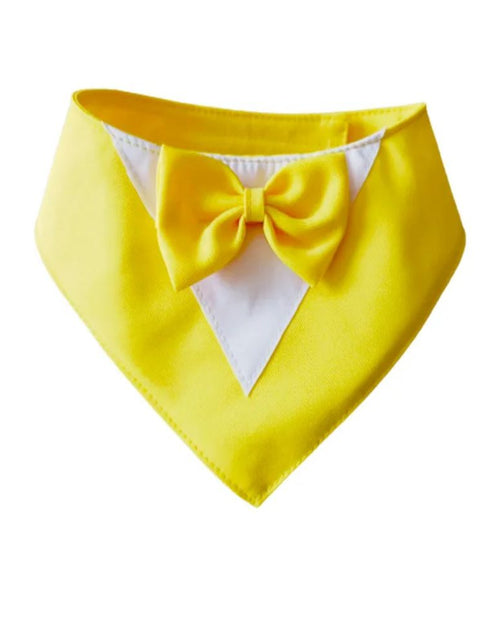 Load image into Gallery viewer, Pet Triangle Bib Bow Saliva Towel Pet Collar Dog Clothing Cat Puppy Scarf Bib Dogs Pets Accessories Dog Collar Harness
