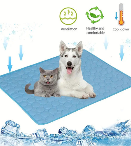 Dog Cooling Mat Summer Pets Cold Bed Extra Large For Small Big Dogs Pet Accessories Cat Durable Blanket Sofa Cat Ice Pad Blanket Pet Products