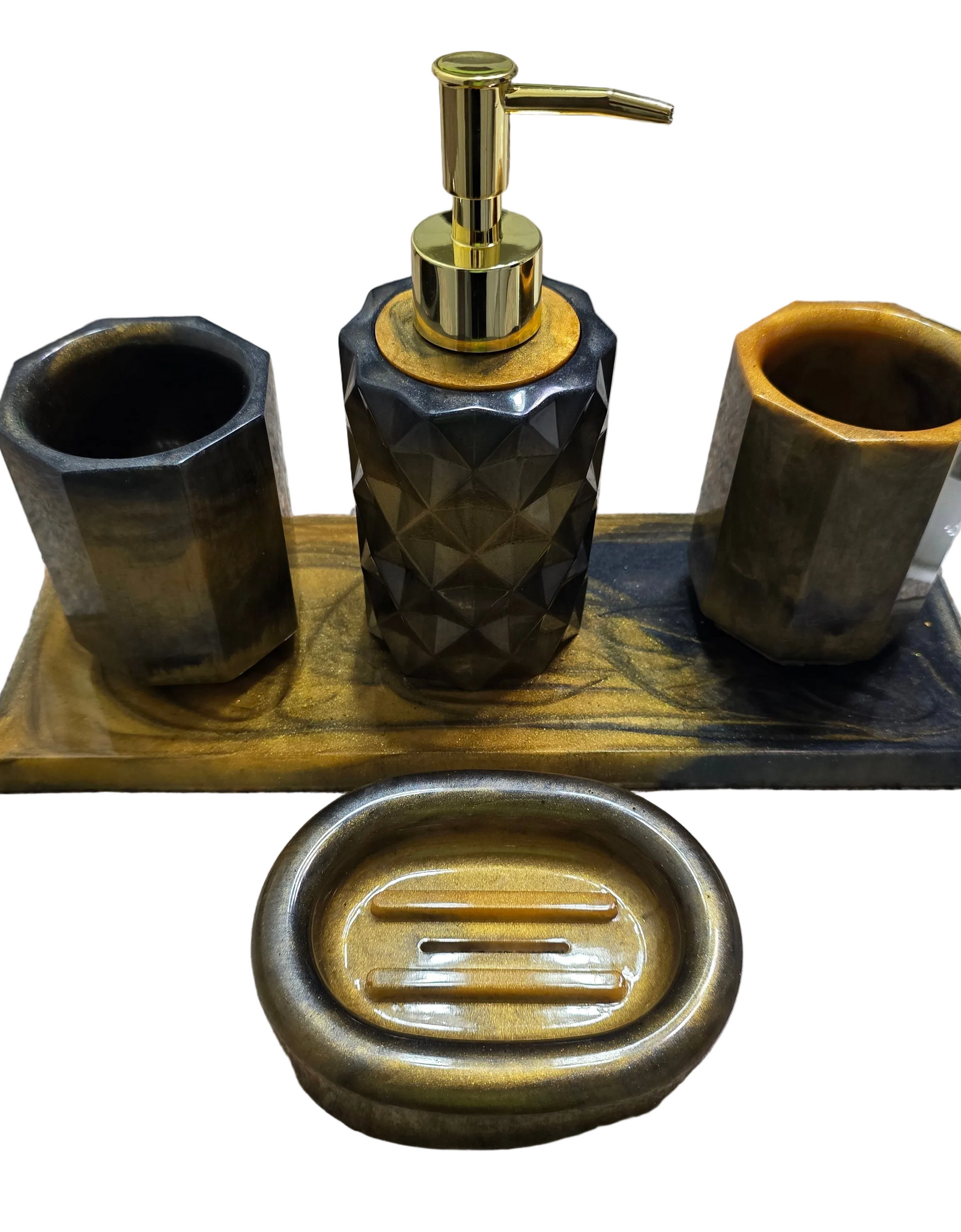 5pc Bathroom Accessory Set
