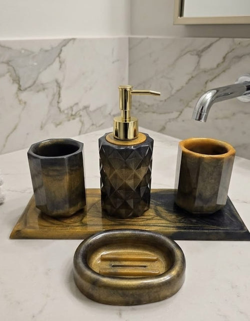Load image into Gallery viewer, 5pc Bathroom Accessory Set
