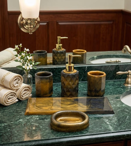 5pc Bathroom Accessory Set