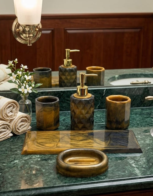 Load image into Gallery viewer, 5pc Bathroom Accessory Set
